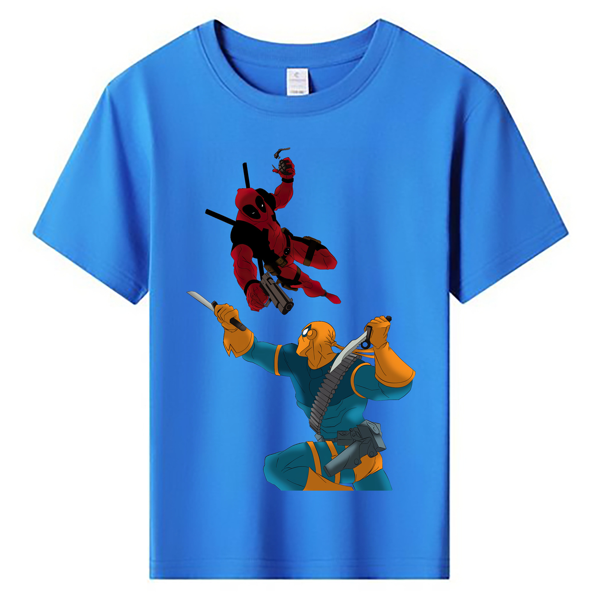（画像用） Deadpool デッドプール 綿100％キッズTシャツ（フロントプリント）